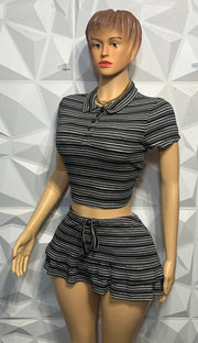 Flirty chill skirt set