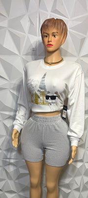 Claire shorts set