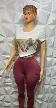 Raspberry leggings set