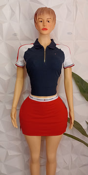 Dainty skirt set