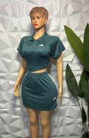 Meme skirt set