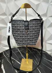 Monogram bucket bag