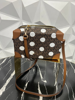 Polka dot cross body