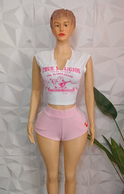 Soft pink set