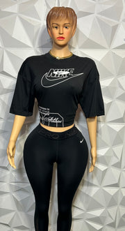 Paris leggings set (oversized top)