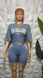 Crips blue biker set