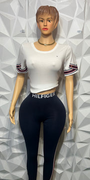 Clock it  legging set