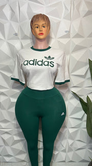 Green Leggings set