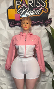 White & Pink set