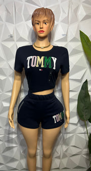 Cardi shorts set