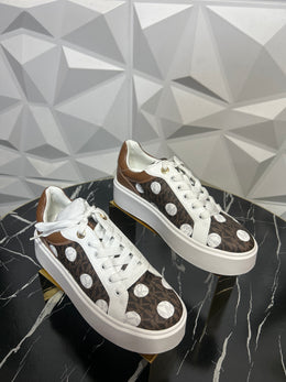 Polka dot sneakers