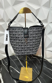 Monogram bucket bag